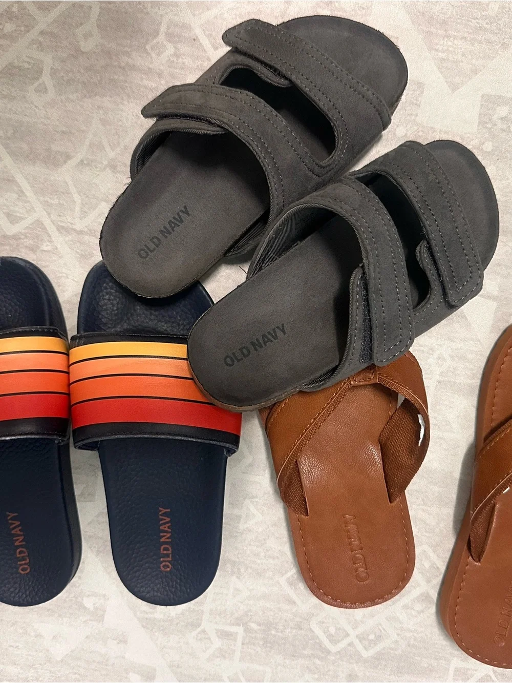 Boys Summer Sandals Bundle | Old Navy & More | Size 12/13 | 3 Pairs